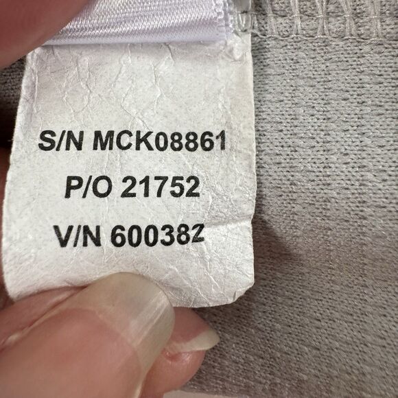 Cutter & Buck Sweatshirt Mens Gray L/S  1/4 Zip CB DryTec Kean University Small - Picture 15 of 16